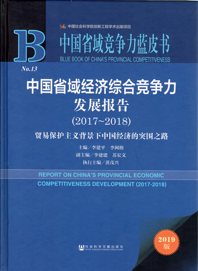 嗯啊野外插在线播放中国省域经济综合竞争力发展报告（2017-2018）